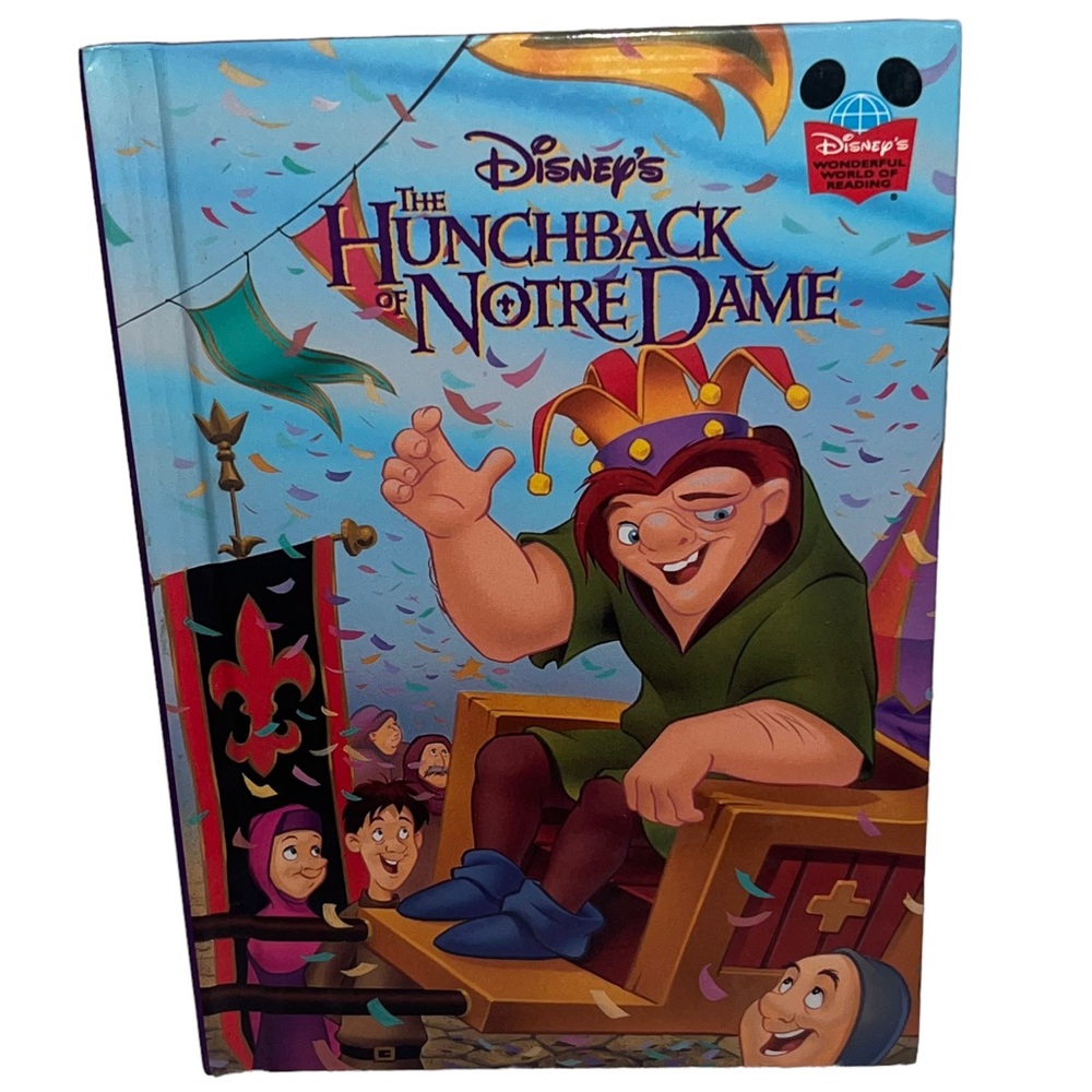 Disney 1996 The Hunchback of Notre Dame hardback book